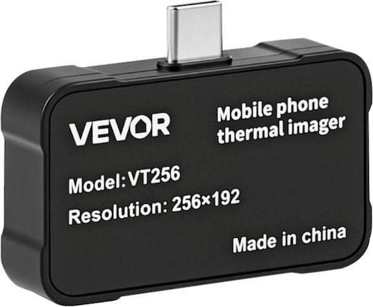 Vevor KDSRCXY256197A8E3001V9 Θερμοκάμερα με Οθόνη 1.5" για Θερμοκρασίες από 20°C έως 550°C για Κινητό Android, iOS