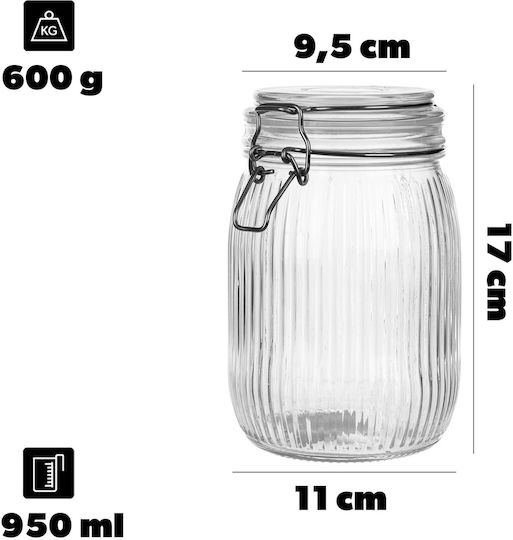 Capac Recipient Din Sticlă 950 Ml 1 Bucată