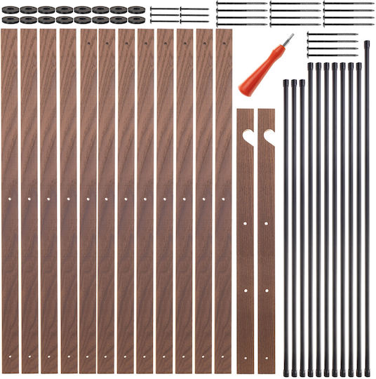 Kadax Folding Floor Wooden Clothes Drying Rack