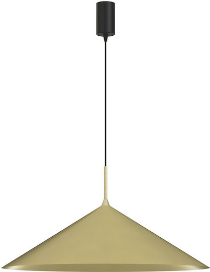 Eko Light Lustră Suspendată Auriu 60x60cm.