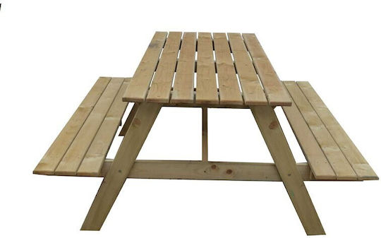 Τραπέζι Πικ-Νικ 150x150x75 Τραπέζι Πικ-Νικ 150x150x75