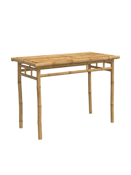 Tisch aus Bambus Stabil Bamboo 110x55x75cm