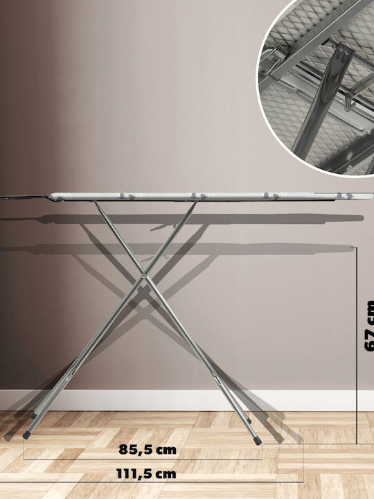 Kadax Kadax Foldable Ironing Board for Steam Iron 110x30cm