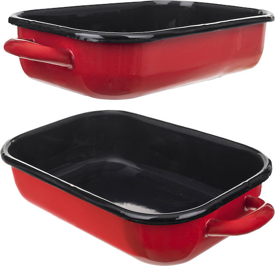 Kadax Baking Pan Made of Stainless Steel with Enamel Coating