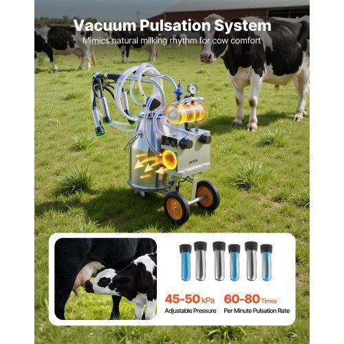Vevor Milking Machine With Buckets