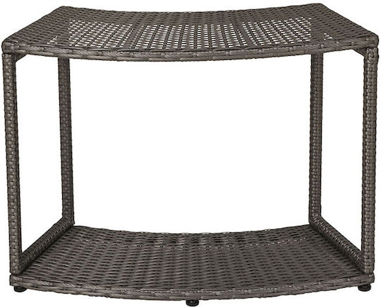 Странична маса Стабилна 80x30x58бр Cafe