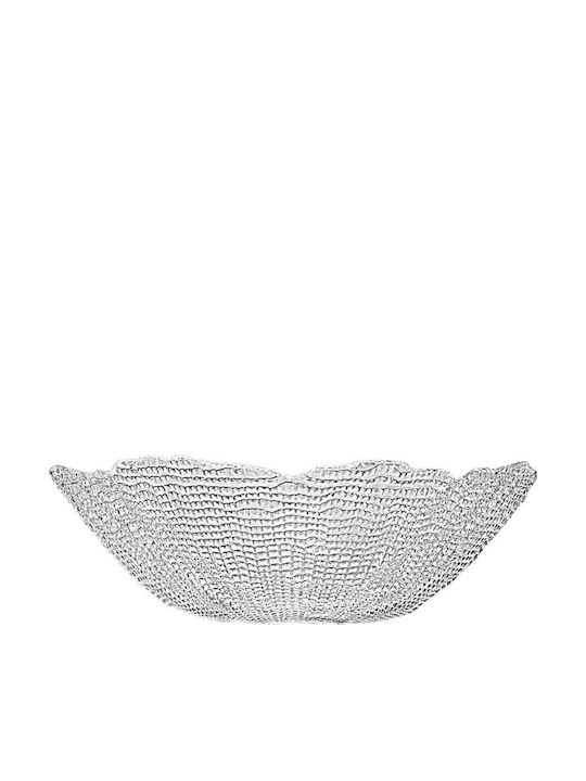 Estia Roche Salatschüssel Glas Transparente 27.5x8cm 2 Stück Estia Roche Salatschüssel Glas Transparente 27.5x8cm 2 Stück