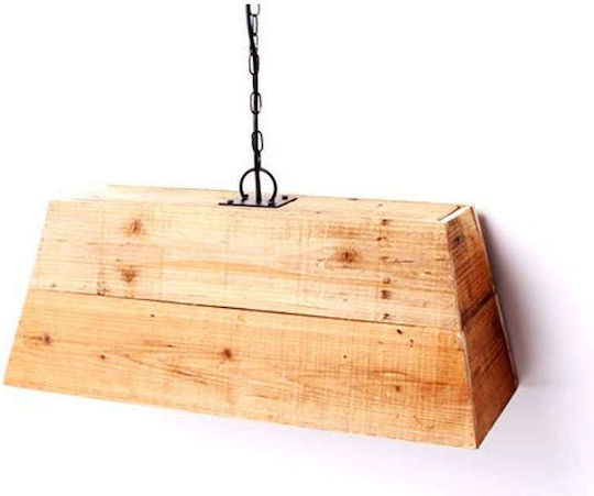 Espiel Hängelampe Braun 55x23x22cm Espiel Hängelampe Braun 55x23x22cm
