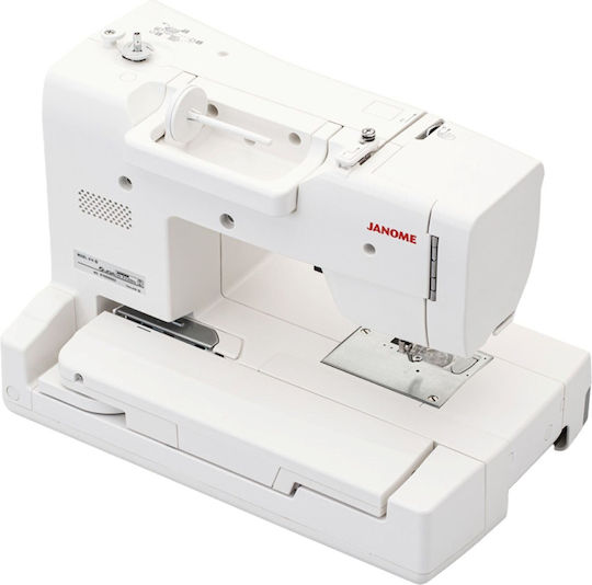 Janome Professionelle Nähmaschine Weiß