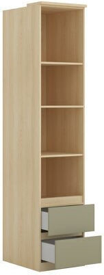 Βιβλιοθήκη Nolcala 117 Ευκάλυπτος 60x45x217εκ. 642192HEL Βιβλιοθήκη Nolcala 117 Ευκάλυπτος 60x45x217εκ. 642192HEL