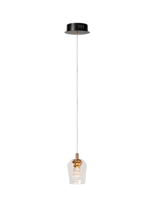 Lucide Lightning Berliane Pendant Light Gold 12x12cm