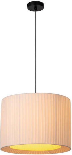 Lucide Lightning Κρεμαστό Φωτιστικό Λευκό 40x40εκ. Lucide Lightning Κρεμαστό Φωτιστικό Λευκό 40x40εκ.