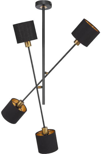 Wofi Orion Lustră Suspendată Negru Wofi Orion Lustră Suspendată Negru