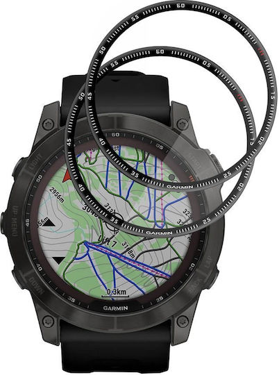 Techsuit Nano Flex Full Face Tempered Glass Pentru Garmin Fenix 7X 2 Bucăți