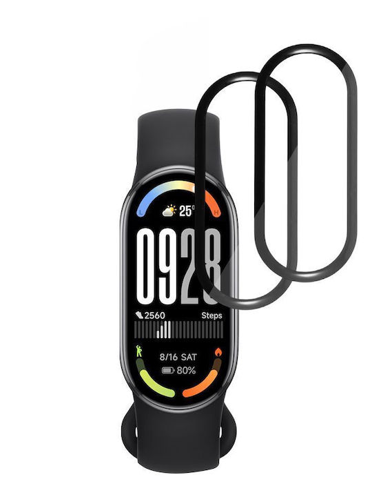 Techsuit Nano Flex Displayschutzfolie für Xiaomi Smart Band 10 2 Stück