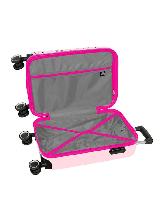 Minnie Mouse Trolley Βαλίτσα Καμπίνας Ρόδες 57cm Ροζ