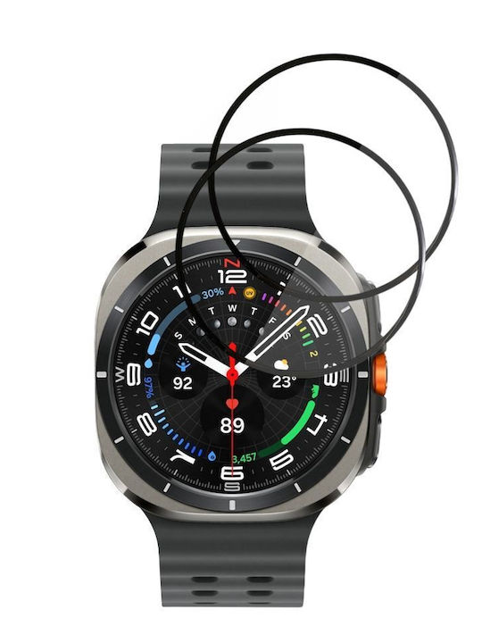Techsuit Nano Flex Vollflächig Gehärtetes Glas Für Galaxy Watch Ultra 2 Stück