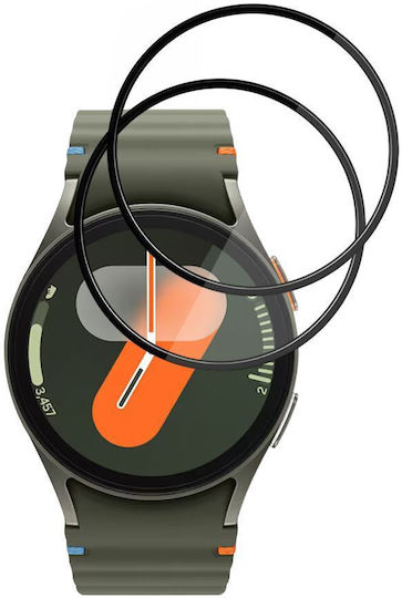 Techsuit Nano Flex Full Face Tempered Glass pentru Galaxy Watch7 40mm 2 bucăți