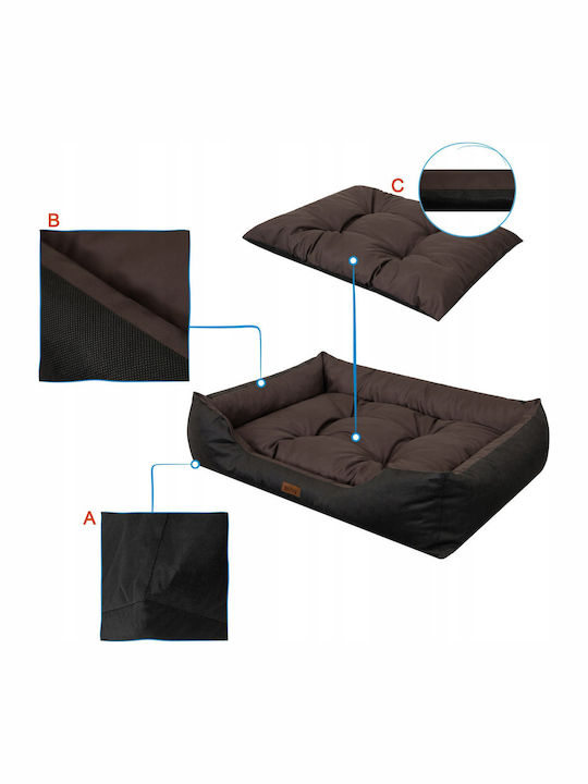 Hobbydog Καναπές Κρεβάτι Σκύλου Καφέ