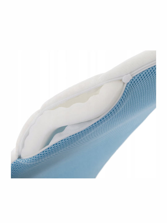 vidaXL Round Blue Dog Mattress