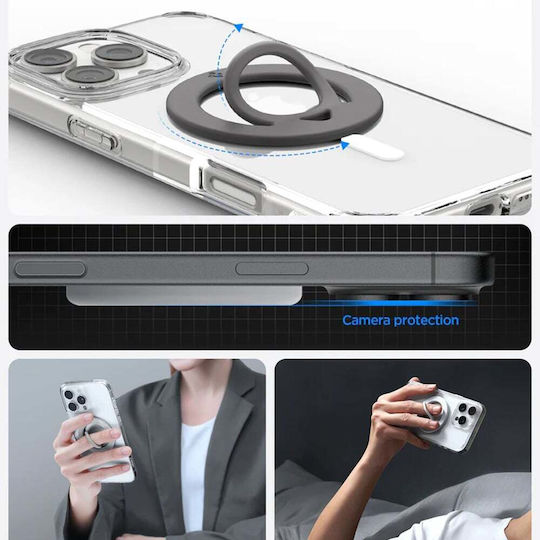 Spigen Ring-Halter für Handy in Hellblau Farbe AMP11368