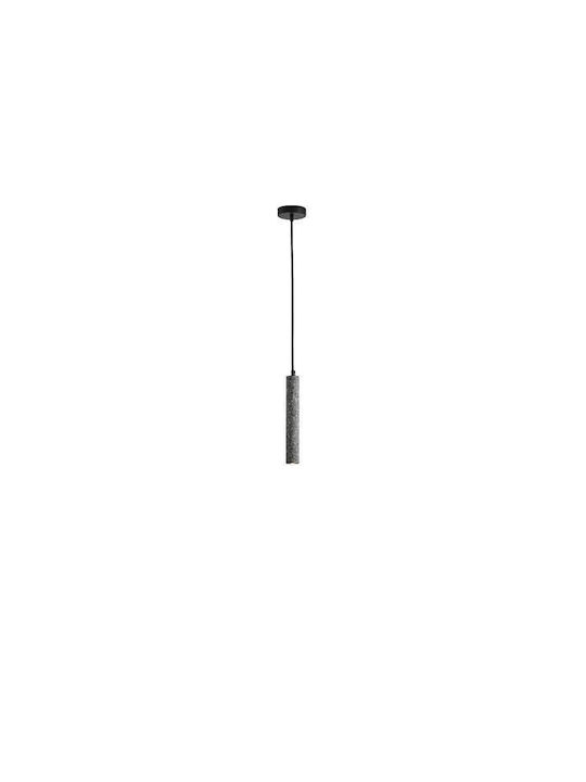 Eurolamp Salpico Pendant Light Gray with Socket GU10 4.5x4.5x30cm