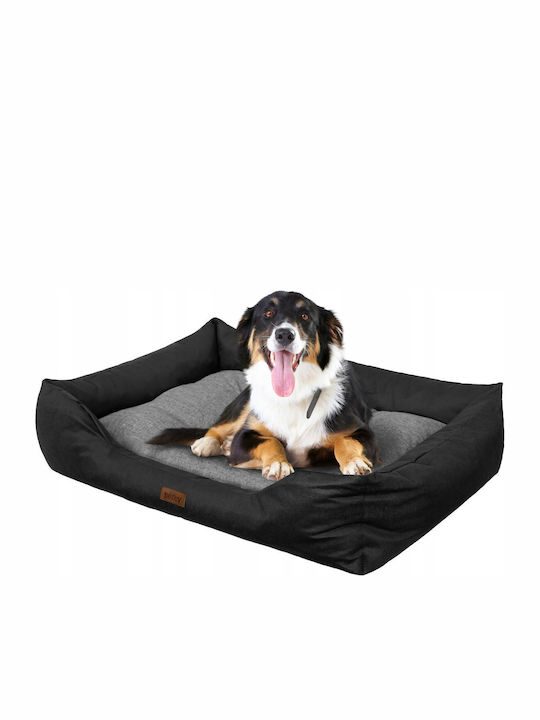 Hobbydog Кръгъл Черен Матрак за Куче