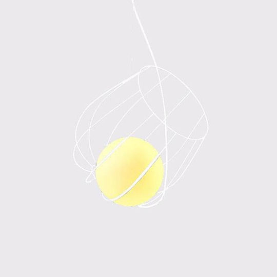 Eurolamp Pendant Light White