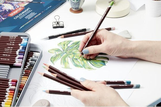Sternstift Starpak Derwent Coloursoft Mittlere 72 Stück Metallbox