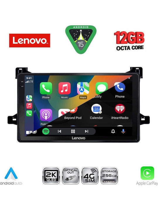 Lenovo Car Audio System for Toyota Prius BMW X1 / X3 / X4 2016-2020 (Bluetooth/USB/WiFi/GPS/Apple CarPlay/Android Auto) with 9" Touch Screen