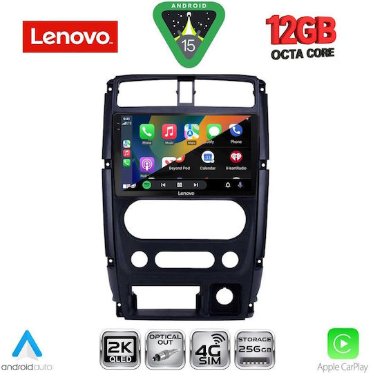 Lenovo Car Audio System for Suzuki Jimny BMW X1 / X3 / X4 2007-2017 (Bluetooth/USB/WiFi/GPS/Apple CarPlay/Android Auto) with 9" Touch Screen