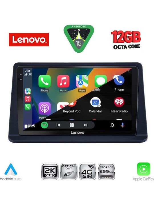 Lenovo Car Audio System for Mitsubishi Pajero BMW X1 / X3 / X4 1999-2006 (Bluetooth/USB/WiFi/GPS/Apple CarPlay/Android Auto) with 9" Touch Screen