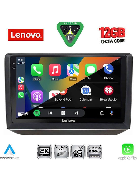 Lenovo Car Audio System for BMW X1 / X3 / X4 Skoda Fabia 2008-2014 Bluetooth USB WiFi GPS Apple CarPlay Android Auto with 10" Touch Screen