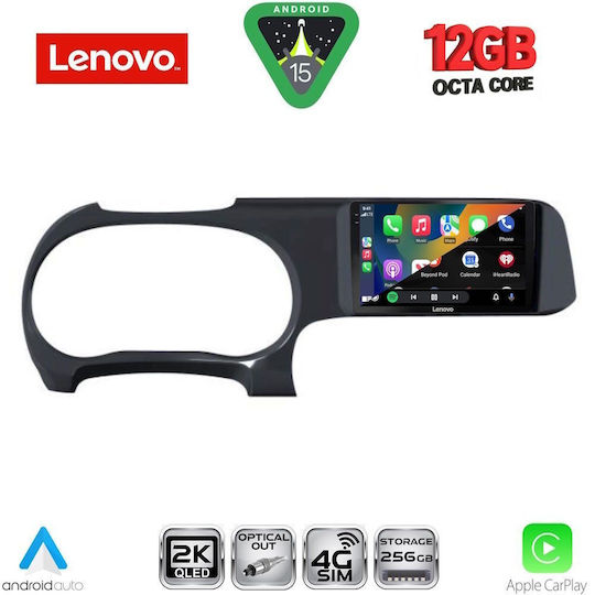 Lenovo Ηχοσύστημα Αυτοκινήτου για BMW X1 / X3 / X4 Hyundai i10 2020 (Bluetooth/USB/WiFi/GPS/Apple-Carplay/Android-Auto) με Οθόνη Αφής 9"