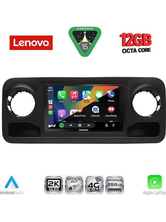 Lenovo Car Audio System for Mercedes-Benz Sprinter BMW X1 / X3 / X4 2018 (Bluetooth/USB/WiFi/GPS/Apple CarPlay/Android Auto) with 10" Touch Screen