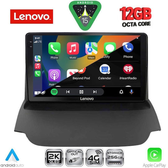 Lenovo Car Audio System for BMW X1 / X3 / X4 Ford EcoSport 2012-2018 Bluetooth USB WiFi GPS Apple CarPlay Android Auto with 9" Touch Screen