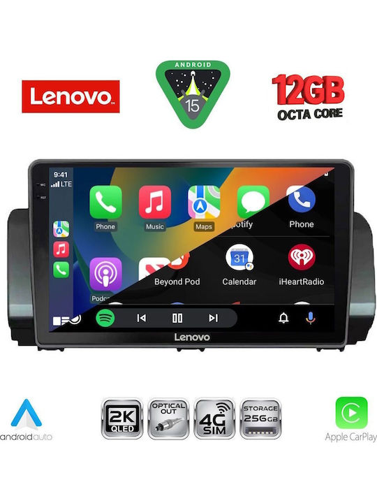 Lenovo Car Audio System for BMW X1 X3 X4 Dacia Logan Sandero Jogger 2020 with Touch Screen 9 inches Lenovo SSZ 12109 CPA