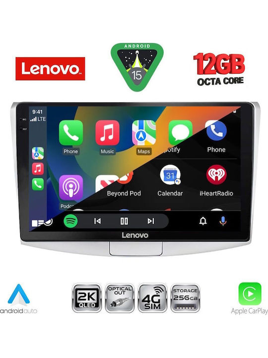 Lenovo Car Audio System for BMW X1 / X3 / X4 Volkswagen Passat 2010-2015 Bluetooth USB WiFi GPS Apple CarPlay Android Auto with 10" Touch Screen
