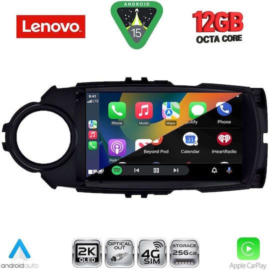 Lenovo Автомобилна Аудио Система За Toyota Yaris BMW X1 / X3 / X4 2015-2020 Bluetooth USB WiFi GPS Apple CarPlay Android Auto С Touch Screen 9"