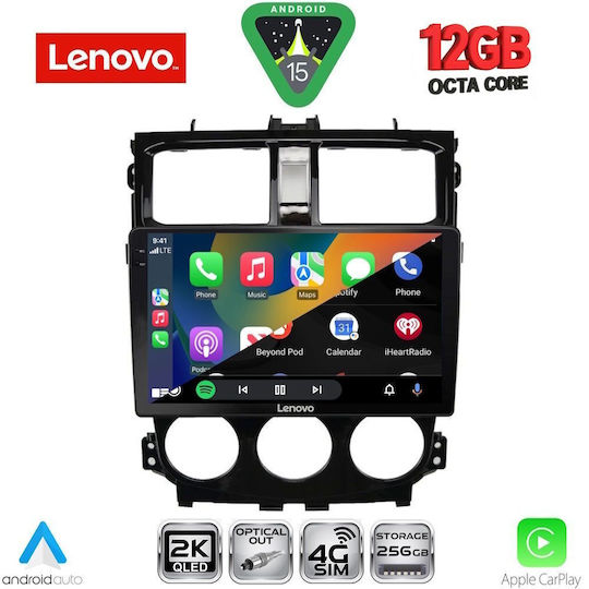 Lenovo Car Audio System for Mitsubishi Colt BMW X1 / X3 / X4 2013-2023 (Bluetooth/USB/WiFi/GPS/Apple CarPlay/Android Auto) with 9" Touch Screen