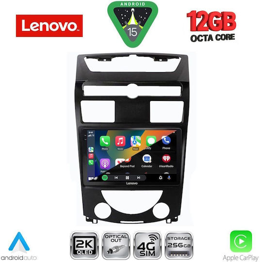 Lenovo Car Audio System for BMW X1 / X3 / X4 Ssangyong Rexton 2006-2015 (Bluetooth/USB/WiFi/GPS/Apple CarPlay/Android Auto) with 10" Touch Screen