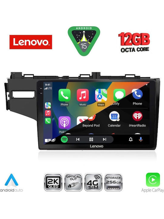 Lenovo Car Audio System for BMW X1 / X3 / X4 Honda Jazz 2013-2019 (Bluetooth/USB/WiFi/GPS/Apple CarPlay/Android Auto) with 10" Touch Screen