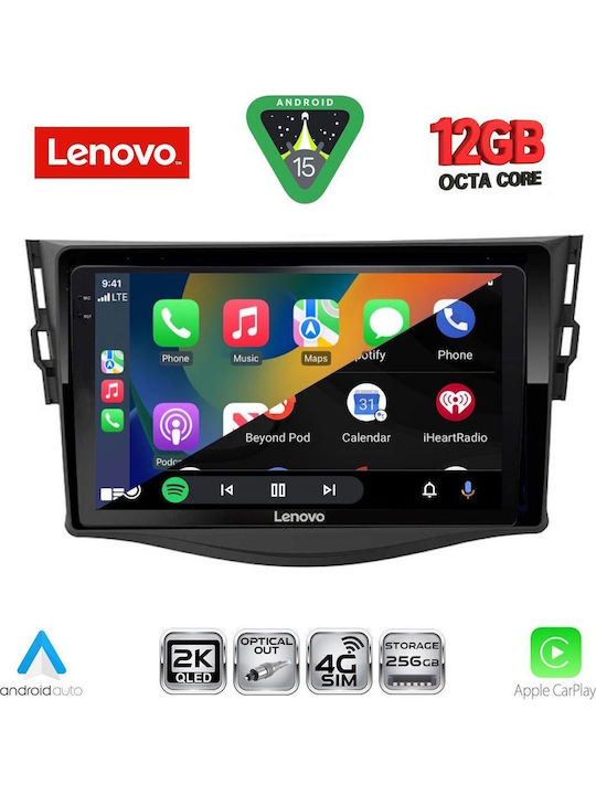 Lenovo Car Audio System for Toyota RAV 4 BMW X1 / X3 / X4 2006-2012 (Bluetooth/USB/WiFi/GPS/Apple CarPlay/Android Auto) with 9" Touch Screen