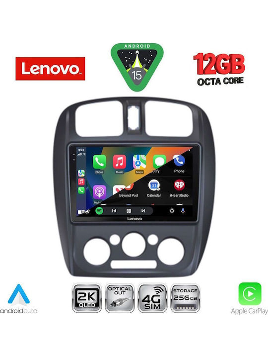 Lenovo Car Audio System for BMW X1 / X3 / X4 Mazda 323 1998-2004 (Bluetooth/USB/Wi-Fi/GPS/Apple CarPlay/Android Auto) with 9" Touch Screen