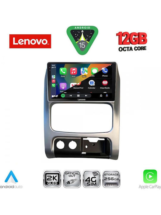 Lenovo Car Audio System for BMW X1 / X3 / X4 Jeep Cherokee / Liberty 2002-2007 Bluetooth USB WiFi GPS Apple CarPlay Android Auto with 9" Touch Screen