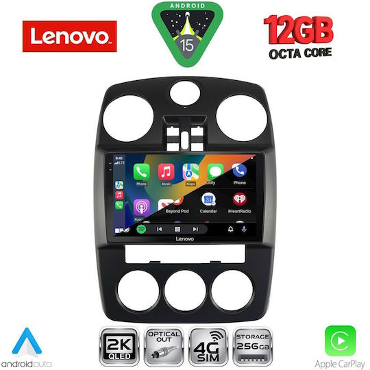 Lenovo Car Audio System for BMW X1 / X3 / X4 Chrysler PT Cruiser 2005-2010 (Bluetooth/USB/WiFi/GPS/Apple CarPlay/Android Auto) with 9" Touch Screen