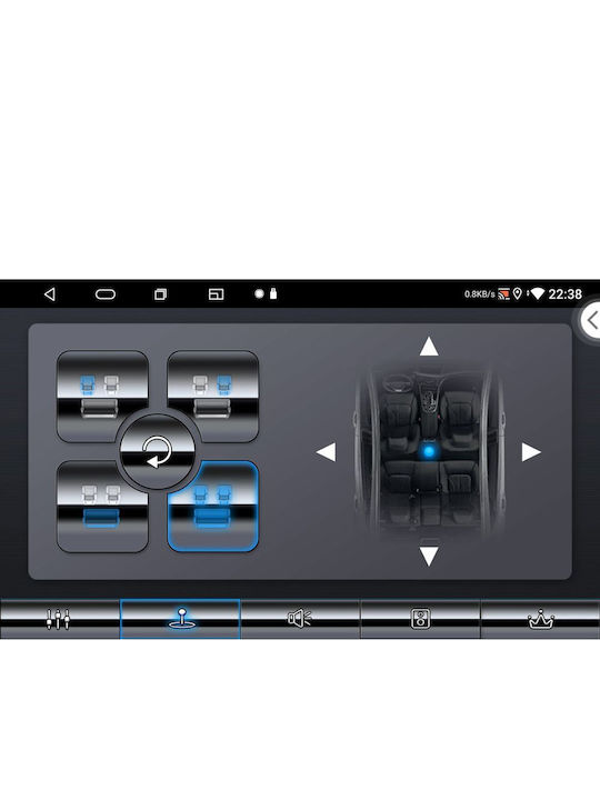 Lenovo Car Audio System for BMW X1 / X3 / X4 Nissan Navara 2006-2011 with Clima (Bluetooth/USB/WiFi/GPS/Apple CarPlay/Android Auto) with 9" Touch Screen