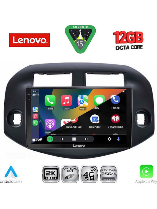Lenovo Car Audio System for Toyota RAV 4 BMW X1 / X3 / X4 2006-2012 Bluetooth USB WiFi GPS Apple CarPlay Android Auto with 10" Touch Screen