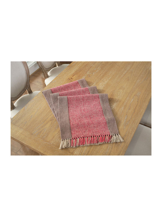 FRIPIA Рънър Кафяво Червено 38x180см