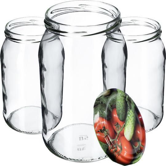 Kadax Kadax Glas mit Deckel (8 Stück)